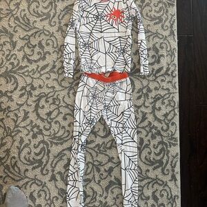 GAP Halloween Costume White and Black Doodle Jumpsuit